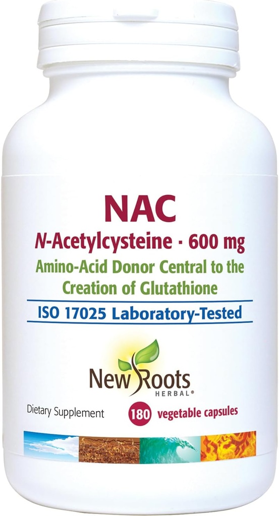 NY ROOTS HERBAL NAC Supplement N- AcetylCysteine