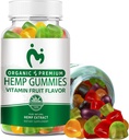 MOSRAY Hamp Gummies 100% Natural Organic Hamp Oil Extrac- 0509- HB191