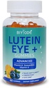 Lutein Gummies: Support Eye Health Lutein Vitaminer Zeaxanthin Kosttilskud til voksen Vision Care og Macular Support 60 Gummies 30 dages levering
