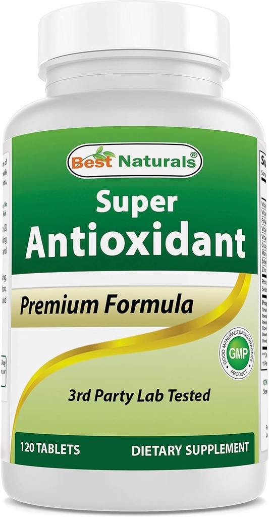 Bedste Naturals Super Antioxidant Formel 120 tabletter