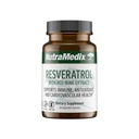 NutraMedic Resveratrol kapsler - Biotilgængelige antioxidanter supplement fra rødvin ekstrakt + Grape Skins - 200mg Japansk Knotweed til immunforsvar & cardiovaskulær Support (60 kapsler)