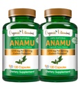 Organiske vitaminer Anamu 1250mg 100% Organisk dyrkede 240 Kapsler i alt Petiveria Allicea Vitamisan