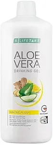 LR Sundhed & Skønhed Lifetakt Aloe Vera Drikkende Gel Immun Plus Health Care Kvinder Mænd drikker hver dag naturlig behandling - 1000 ml. / 33.3 fl.oz
