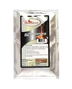 Fermfast Distiller Enzyme pakning med 3 (Alpha- Amylase - 15 Bedste)