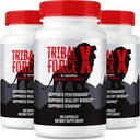 (3 Pack) Tribal Force X Kapsler, TribalForceXL Max Performance Support til mænd, TribalForce X Alle naturlige piller, TribalForces XXL Mand Formel for vedvarende energi, TribalForces X anmeldelse (180 Kapsler)