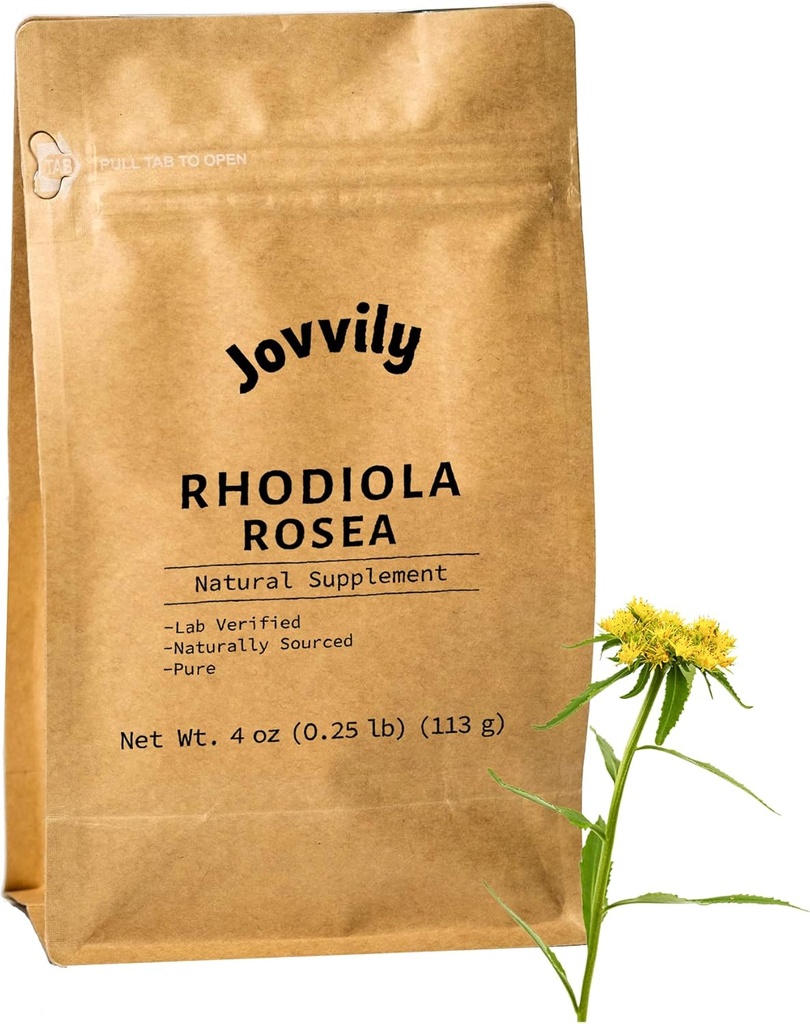 Rhodiola Rosea Powder - 4oz - Golden Root - non-GMO - Natural Supplement