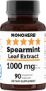 Spearmint Leaf Extract 1000 mg - 90 Veg kapsler