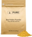 PURE ORIGINALSKE INGREDIENSER Bee Pollen, 8 oz, Ingen fyldstoffer, Ufortyndet supplement