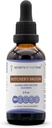 Secrets of the Tribe Butcher 's Broom Alkohol- Free Liquid Extract, Butcher' s Broom (Ruscus aculeatus) Tørret Root Tincture Supplement (2 FL OZ)