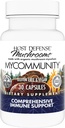 Værtsforsvar MyCommunity Capsules - 17 Art Blend Mushroom Supplement for immunforsvar - Urtehjælp med løvens Mane, Reishi, Chaga, Cordyceps, Tyrkiet Tail & mere - 30 Kapsler (15 Servere) *