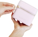 Dosey 14 Day Pill Organizer Case (Lilac) - Luksus personlige piller rejse sag for piller, medicin & kosttilskud - AM & PM Pouches, Fits Op til 30 Pills - Kom med 14 Free Pill Pouches - Vegansk læder