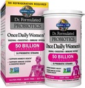 30 Kapsler En gang daglig Dr. Formuleret Probiotika til kvinder 50 Millioner CFU 16 Probiotiske Strops med økologiske Prebiotika til fordøjelse, vaginal & immunforsvar sundhed, Dairy Free. 1 Pack