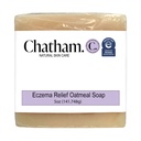 Chatham Naturlig hudpleje Eksem Relief Havregryn Sæbe, Lindrende havregryn bad, behandling for eksem rosacea, psoriasis