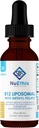 NuEthix Formuleringer B12 Liposomal med methylfolat Kosttilskud, Bioaktive B Vitaminer til støtte for en optimal metabolisme, 1 Fluid Ounce, 30 Servere