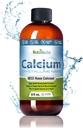 NutriNoche Liquid Calcium Supplement - 99,99% Ultra Pure Krystallinsk Nano Calcium til kvinder, Mænd & Børn - Calcium Citrate Alternative - Absorberet på et cellulært niveau Sublingually - 30 ppm