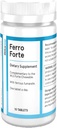FitForMe Bariatric Multivitaminer jerntilskud Efter Gastric bypass - En om dagen Ferro Forte Tablet - 10 dages levering af Ferrojern (Iron Booster til Forte Chewable)
