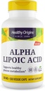 Sund oprindelse Alpha Lipoinsyre, 300 mg - Alpha Liposyretilskud - Antioxidant Support - Gluten- Free Supplement - 150 Veggie kapsler