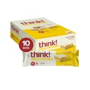 Tænk! Protein Bars, High Protein Snacks, Gluten Free, Kosher Friendly, Lemon Delight, Nutrition Bars, 2.1 Oz per Bar, 10 Greve (Packaging May Vary)