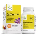 Terry Naturligt Saffron Lift + Curcumin - Urte tillæg med Curcumin - Non- GMO Saffron & Brain Curcumin kapsler - Koncentrering & Afslapning Support Supplement - 60 Kapsler