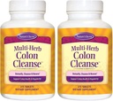 Multi- Herb Colon Cleanse by Nature 's Secret Measures 124; Understøtter fordøjelsessygdomme og regelmæssighed, 275 tabletter (pakke med 2)