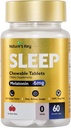 Nature 's Key Melatonin 6mg tyggetabletter, sukkerfri • 124; fremmer afslappende søvn & dvaletid • 124; Non- Habit Forming, med 6 mg vitamin B6 • 124; 60 tabletter (Yummy Tart Cherry Flavor)