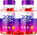 LIVORKA 2 Pack - Bionic Keto ACV Gummies, Vionic Keto Plus, Bionic Keto Plus Gummies, Keto Bionic Gummies, Bionic Keto ACV 1050MG, 60 Gummies Per flaske til 60 dage