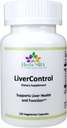 LiverControl - Kosttilskud med Burdock Root, Papaya frø, og cholin for lever Detox og sundhed, 120 Veg Caps, Made in USA