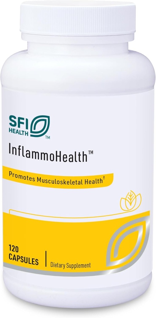 Klaire Labs SFI Health Advanced Inflammation Support - Hypoallergen Formel med Boswellia, Stephania & Nettle (120 kapsler)