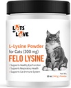 FELO LYSINE - L- Lysin Pulver til katte 300 mg (Thomas Pet Tidligere), 12 oz