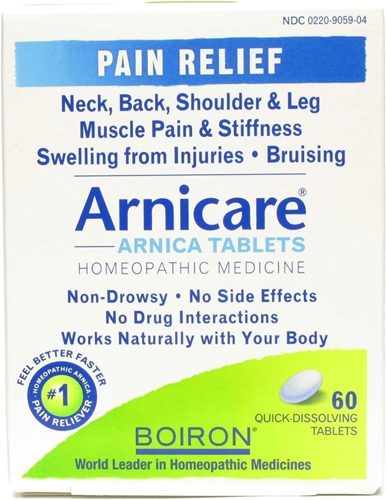 Boiron Arnicare Arnica Tablets 60 ea (pakning med 3)