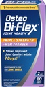 Osteo Bi- Flex Triple Strength (5) med MSM, Glucosamin Joint Health Supplement, overtrukne tabletter, 80 Greve