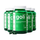 Goli SuperGreen Vitamin Gummy - 300 Greve - Essentielle vitaminer og mineraler - Plante-baseret, Vegan, Gluten- Free & Gelatine Free - Sundhed indefra, pakke med 5
