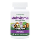 NaturePlus Animal Parade Children 's Chewable Multivitamin - Grape Flavor - 180 Animal- Shaped Tablets - Promotions Health & Well- Being - Vegetar, Gluten Free - 90 Serveringer