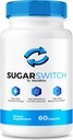 NutraRize Sugar Switch piller, officielle SugarSwitch kapsler, All- Natural Blood Formel for sunde niveauer, Sugar Switch 24 Supplement, SugarSwitch 2 Pectin anmeldelser (60 Kapsler)