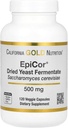 California Gold Nutrition Epicor®, Dried Yeast Fermentate, 500 mg, 120 Veggie Capsules