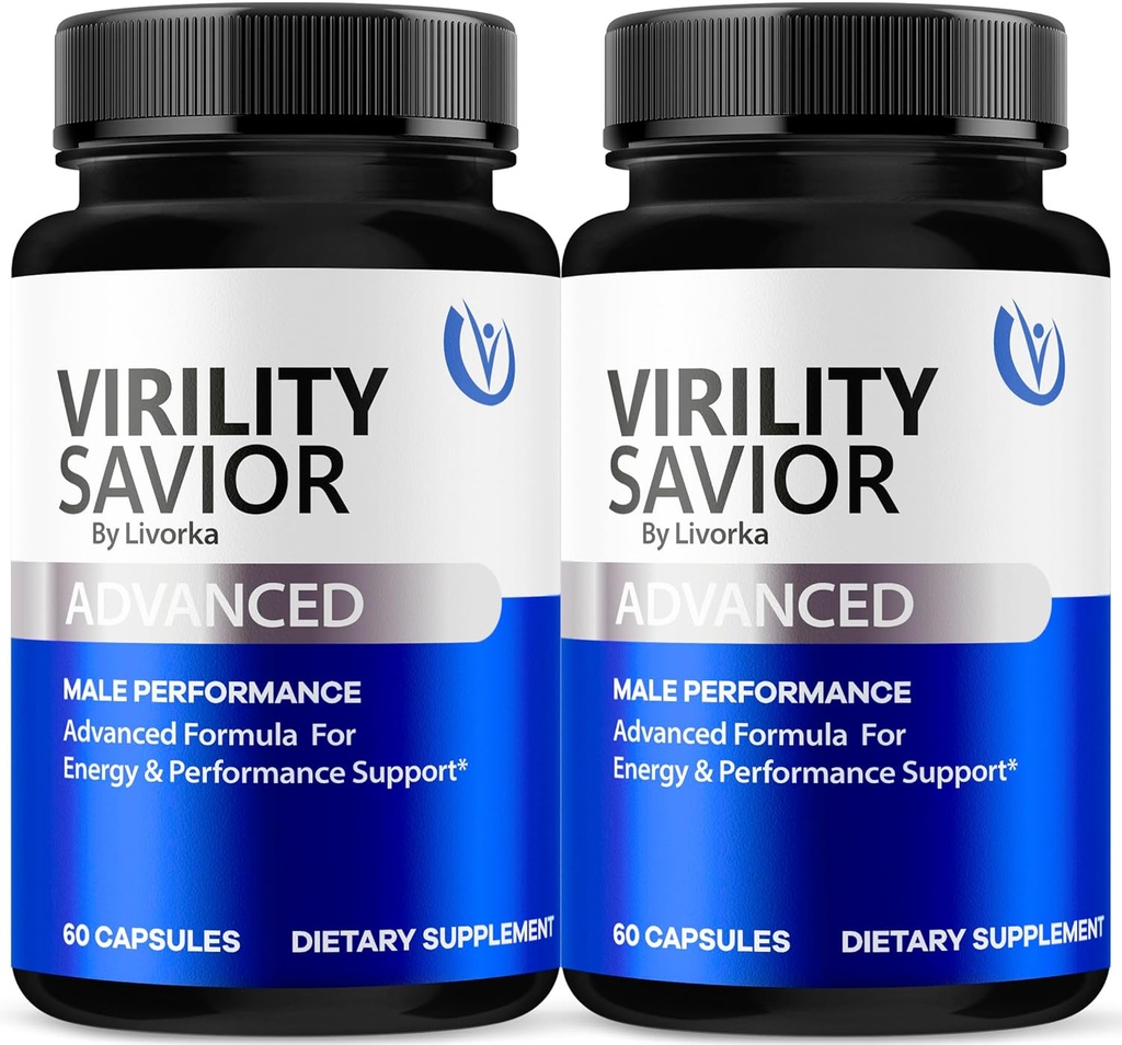 (2 Pack) VirilitySavior piller, VirilitySavior, VirilitySavior kapsler Advanced Formel, Official VirilitySavior Alle naturlige kapsler, VirilitySavior piller anmeldelser, 120 kapsler til 2 måneder