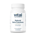 Vital Nutrients Natural Beta Caroten 25,000IE Note 124; Precursor to Vitamin A