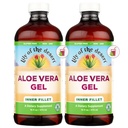 Lily af The Desert Aloe Vera Gel 16 oz (pakke med 2)