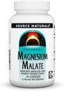 Source Naturals Magnesium Malat 3750 mg Per Servering Essential Magnesium Malic Acid Supplement - 100 kapsler