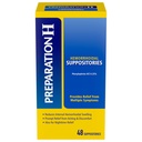FORBEREDELSE H Hæmorroide symptomatiske behandlingssupppositorier, forbrændinger, klø og ubehag Relief (48 greve)