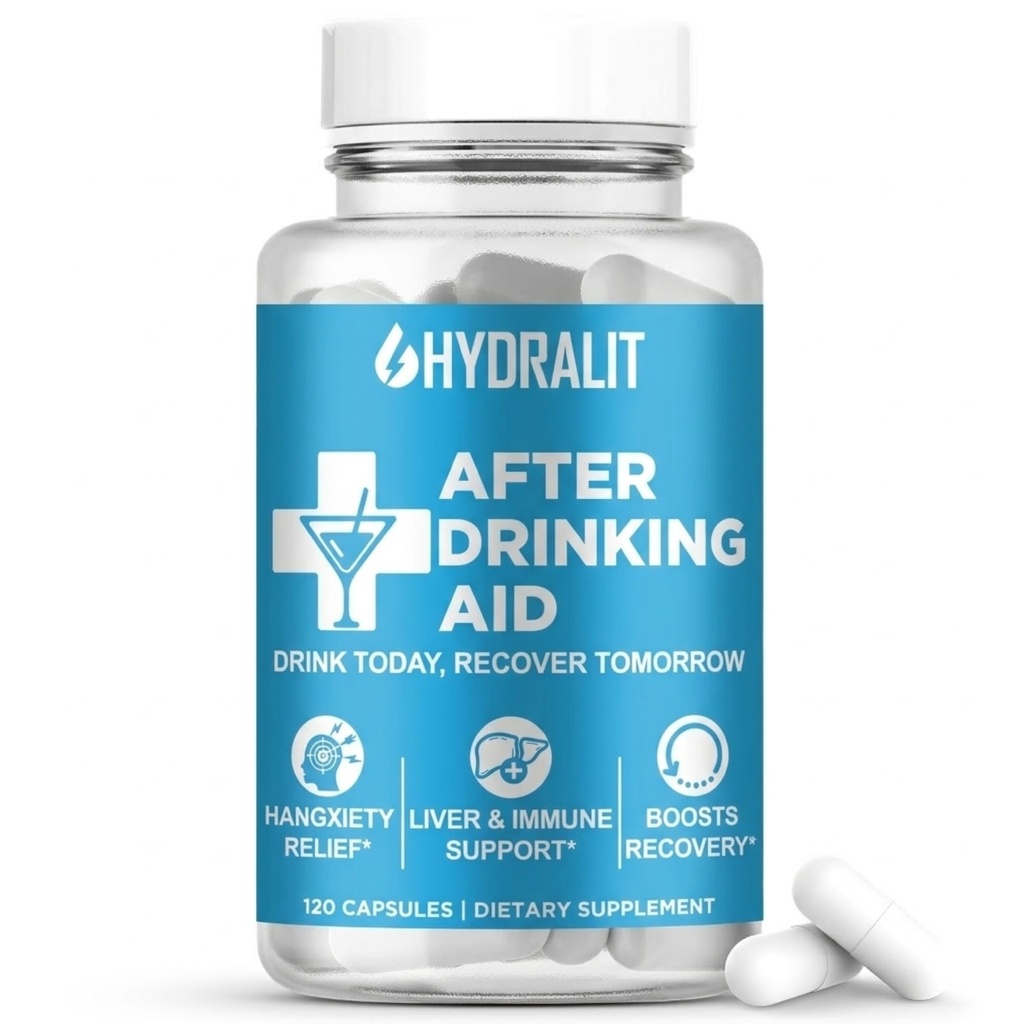 Efter at have drukket hjælp supplement Pre Game Party Pills Electrolytes Hydration DHM Milk Thistle Weekend Recovery Vitamin Relief Formel Bedre Morning Alkohol Lever sundhed støtte 120 kapsler