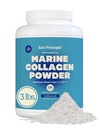 Zen Princip Marine Collagen Peptider Powder 3lb. Wild- fanget fisk, ikke-GMO. Understøtter sund hud, hår, joints, og knogler. Hydrolyseret type 1 & 3 protein. Aminosyrer, uden smag, let at blande.