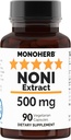 NONI Extract 500 mg - 90 Veg Kapsler - Morinda Citrifolia - 90 Servering