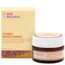 Gode molekyler C-vitamin Booster Powder - 100% L- ascorbinsyre til kollagen produktion - C-vitamin Pulveriseret ansigt Serum Booster til anti aging, hudpleje