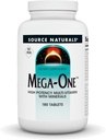Kilde Naturals Mega- One Muti- Vitamin med mineraler, Ingen jern - 180 tabletter