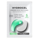 Under Eye Patches for mørke cirkler, Puffiness 5 PASSER - Mørke cirkler under øjenbehandling - Under Eye Mask Gel - Under Eye Gel Patches for Puffy Eyes - Grøn te, Collagen Eye Patches - Under Eye Pads