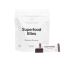 For Wellness Superfood Focus Bites (10 Greve), Cocoa Espresso Brownie - Reducerer træthed, forbedrer fordøjelse & Support Brain Function