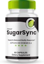 Sugar Sync Kapsler, SugarSync Glyco Optimizer Supplement, Sugar Sync Fælles Optimizer - Maksimal styrke, Sugar Sync Gluco Cleanse Detox Advanced Formel, SugarSync Glycol Anmeldelser (60 Kapsler)