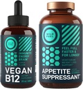 WILD FUEL Appetite Suppressant til vægttab og Vegan B12 flydende bundle