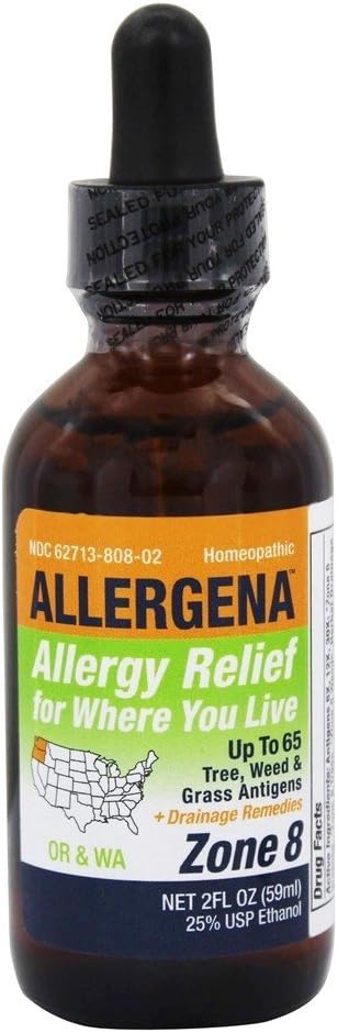 PROGENA Allergena Zone 8 (2 fl Ounce, voksen)
